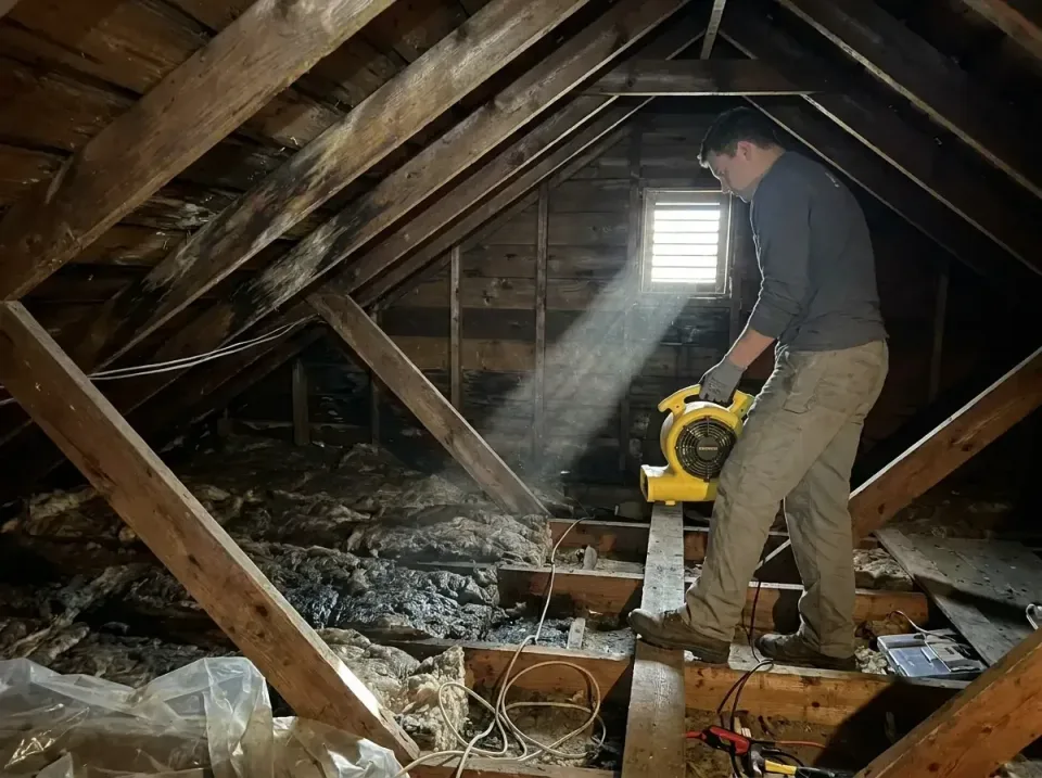 attic-water-damage-drying-proc-007 — frequently asked questions, Emergency Water Extraction & 24/7 Flood Response in Marcus…